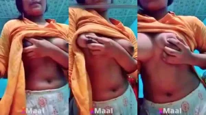 Indian அழகான பெண் காட்சி கவர்ச்சியான Tits