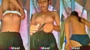 Indian பெண் நிர்வாணமாக MMS