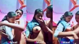 Watch Bangladeshi Mom And Daughter Lesbian Fuck MMS Video