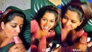 Watch Desi Girl Blowjob Her Boyfriend Dick MMS Video
