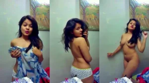 Watch Indian Cute Girl Show Her Nude Body MMS Video