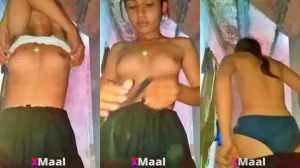 Watch Indian Girl Undresses In Selfi Cam Video