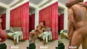 बांग्लादेशी Bhabhi और देवर की खड़े होकर चुदाई MMS