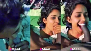 தேசி டீன் GF Blowjob MMS