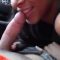 Teanna Trump blowjob in the car